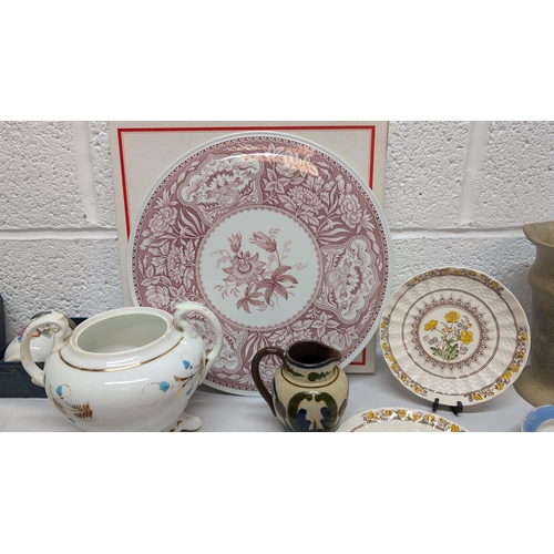 1154 - .A Selection Of Vintage China, Porcelain And Other Oddments Inc. Spode, Royal Worcester, Lord Nelson... 