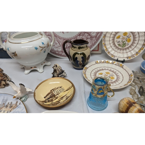 1154 - .A Selection Of Vintage China, Porcelain And Other Oddments Inc. Spode, Royal Worcester, Lord Nelson... 