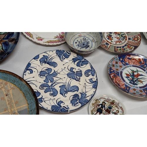 1155 - .A Collection of Antique Chinaware inc. Royal Doulton Malvern, Lattice Plate, Japanese Imari plate, ... 