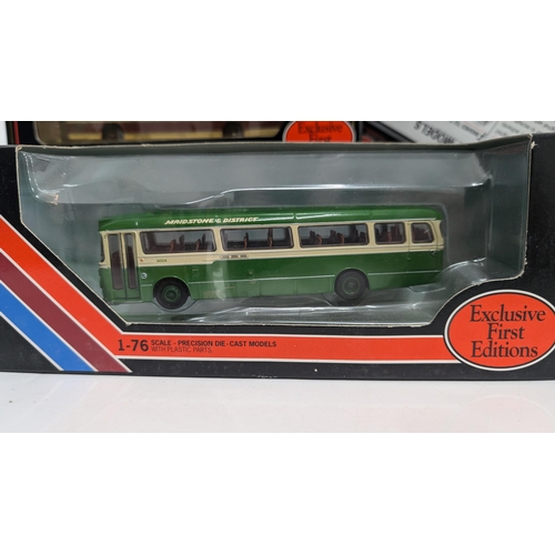 1025 - A Collection of 20 x Gilbow Exclusive First Edition Precision Die Cast Model Buses 1:76 Scale in Ori... 