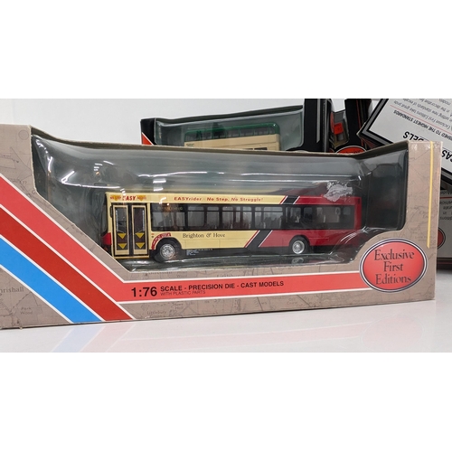 1025 - A Collection of 20 x Gilbow Exclusive First Edition Precision Die Cast Model Buses 1:76 Scale in Ori... 