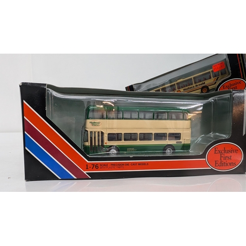 1025 - A Collection of 20 x Gilbow Exclusive First Edition Precision Die Cast Model Buses 1:76 Scale in Ori... 