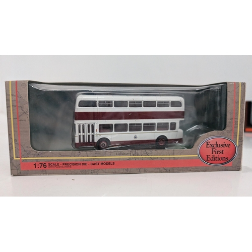 1025 - A Collection of 20 x Gilbow Exclusive First Edition Precision Die Cast Model Buses 1:76 Scale in Ori... 