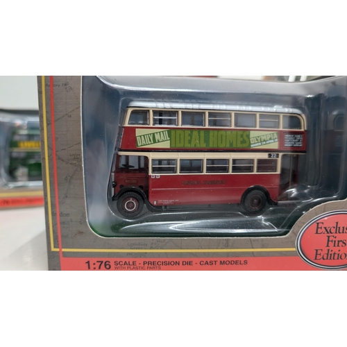 1026 - A Collection of 20 x Gilbow Exclusive First Edition Precision Die Cast Model Buses 1:76 Scale in Ori... 