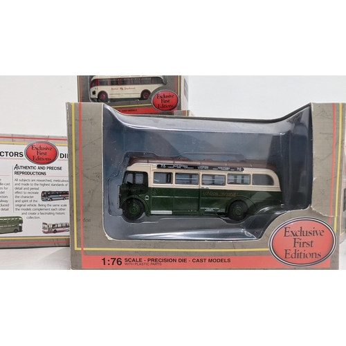 1026 - A Collection of 20 x Gilbow Exclusive First Edition Precision Die Cast Model Buses 1:76 Scale in Ori... 