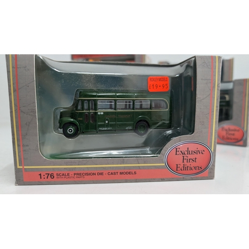 1026 - A Collection of 20 x Gilbow Exclusive First Edition Precision Die Cast Model Buses 1:76 Scale in Ori... 