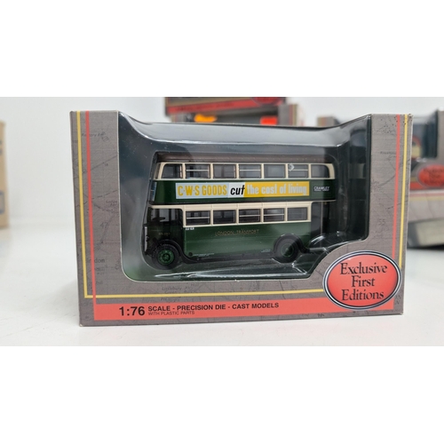 1026 - A Collection of 20 x Gilbow Exclusive First Edition Precision Die Cast Model Buses 1:76 Scale in Ori... 