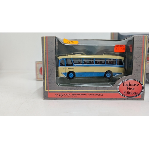 1026 - A Collection of 20 x Gilbow Exclusive First Edition Precision Die Cast Model Buses 1:76 Scale in Ori... 