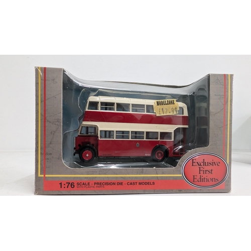 1026 - A Collection of 20 x Gilbow Exclusive First Edition Precision Die Cast Model Buses 1:76 Scale in Ori... 