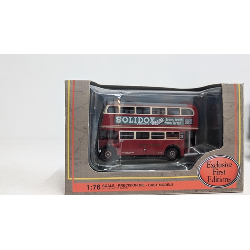 1026 - A Collection of 20 x Gilbow Exclusive First Edition Precision Die Cast Model Buses 1:76 Scale in Ori... 