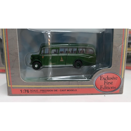 1026 - A Collection of 20 x Gilbow Exclusive First Edition Precision Die Cast Model Buses 1:76 Scale in Ori... 