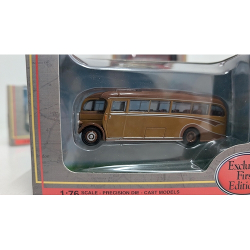 1027 - A Collection of 20 x Gilbow  Exclusive First Edition Precision Die Cast Model Buses 1:76 Scale in Or... 