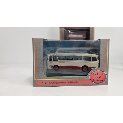 1027 - A Collection of 20 x Gilbow  Exclusive First Edition Precision Die Cast Model Buses 1:76 Scale in Or... 