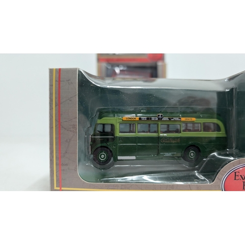 1027 - A Collection of 20 x Gilbow  Exclusive First Edition Precision Die Cast Model Buses 1:76 Scale in Or... 