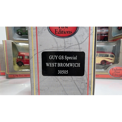 1027 - A Collection of 20 x Gilbow  Exclusive First Edition Precision Die Cast Model Buses 1:76 Scale in Or... 