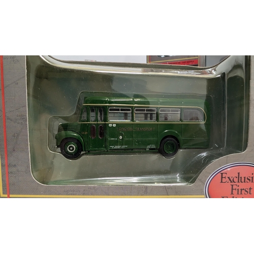 1027 - A Collection of 20 x Gilbow  Exclusive First Edition Precision Die Cast Model Buses 1:76 Scale in Or... 