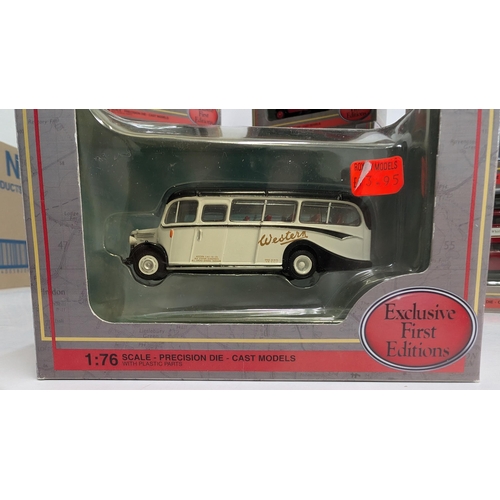 1028 - A Collection of 20 x Gilbow Exclusive First Edition Precision Die Cast Model Buses 1:76 Scale in Ori... 