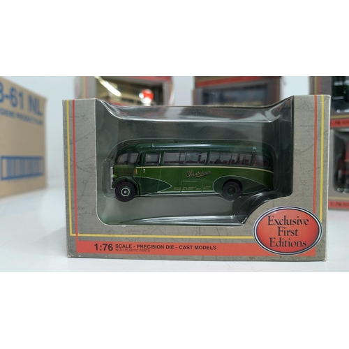 1028 - A Collection of 20 x Gilbow Exclusive First Edition Precision Die Cast Model Buses 1:76 Scale in Ori... 