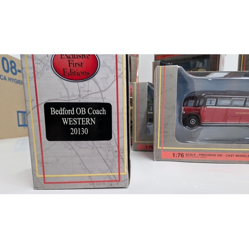 1028 - A Collection of 20 x Gilbow Exclusive First Edition Precision Die Cast Model Buses 1:76 Scale in Ori... 