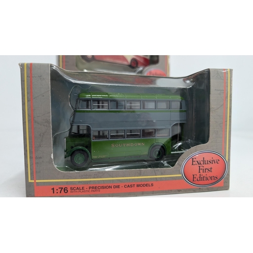 1028 - A Collection of 20 x Gilbow Exclusive First Edition Precision Die Cast Model Buses 1:76 Scale in Ori... 