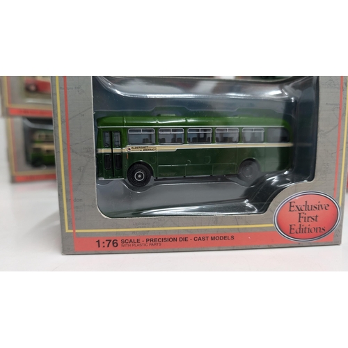 1028 - A Collection of 20 x Gilbow Exclusive First Edition Precision Die Cast Model Buses 1:76 Scale in Ori... 