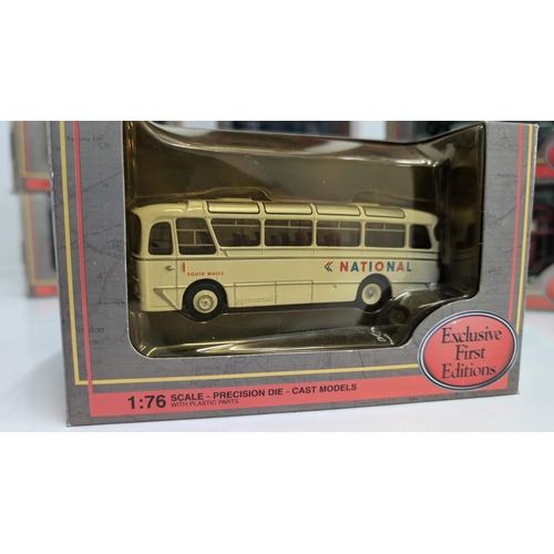 1028 - A Collection of 20 x Gilbow Exclusive First Edition Precision Die Cast Model Buses 1:76 Scale in Ori... 