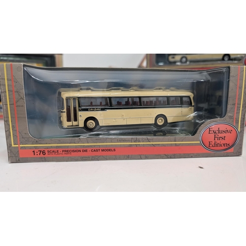 1029 - A Collection of 20 x Gilbow  Exclusive First Edition Precision Die Cast Model Buses 1:76 Scale in Or... 