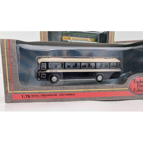 1029 - A Collection of 20 x Gilbow  Exclusive First Edition Precision Die Cast Model Buses 1:76 Scale in Or... 