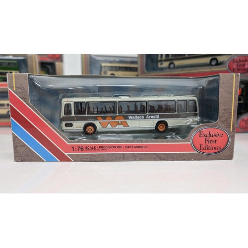 1029 - A Collection of 20 x Gilbow  Exclusive First Edition Precision Die Cast Model Buses 1:76 Scale in Or... 