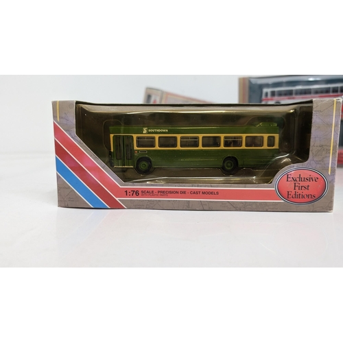 1029 - A Collection of 20 x Gilbow  Exclusive First Edition Precision Die Cast Model Buses 1:76 Scale in Or... 