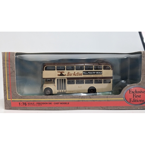 1029 - A Collection of 20 x Gilbow  Exclusive First Edition Precision Die Cast Model Buses 1:76 Scale in Or... 