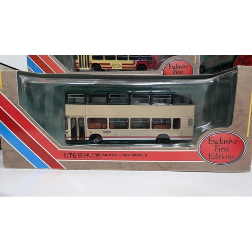 1030 - A Collection of 20 x Gilbow Exclusive First Edition Precision Die Cast Model Buses 1:76 Scale in Ori... 