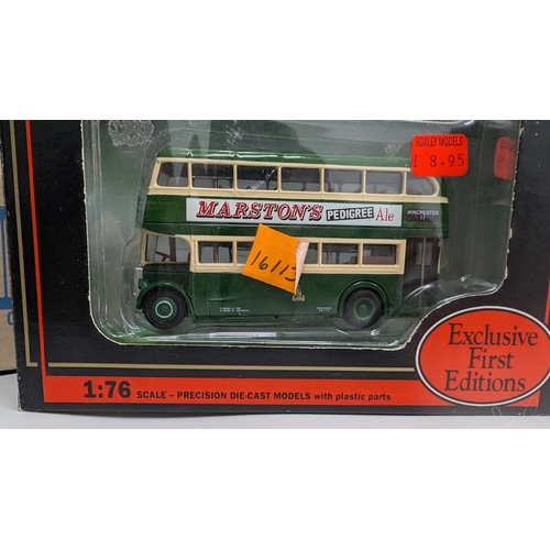 1030 - A Collection of 20 x Gilbow Exclusive First Edition Precision Die Cast Model Buses 1:76 Scale in Ori... 