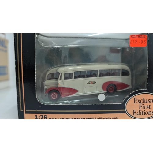 1030 - A Collection of 20 x Gilbow Exclusive First Edition Precision Die Cast Model Buses 1:76 Scale in Ori... 