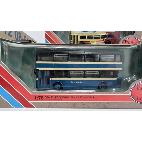 1030 - A Collection of 20 x Gilbow Exclusive First Edition Precision Die Cast Model Buses 1:76 Scale in Ori... 