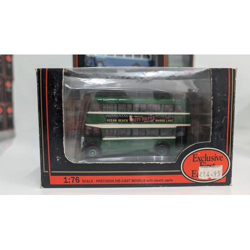 1031 - A Collection of 20 x Gilbow Exclusive First Edition Precision Die Cast Model Buses 1:76 Scale in Ori... 