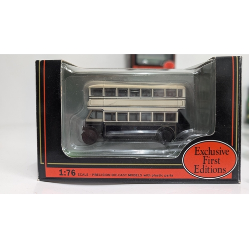 1031 - A Collection of 20 x Gilbow Exclusive First Edition Precision Die Cast Model Buses 1:76 Scale in Ori... 