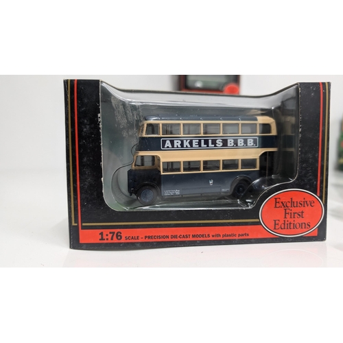 1031 - A Collection of 20 x Gilbow Exclusive First Edition Precision Die Cast Model Buses 1:76 Scale in Ori... 