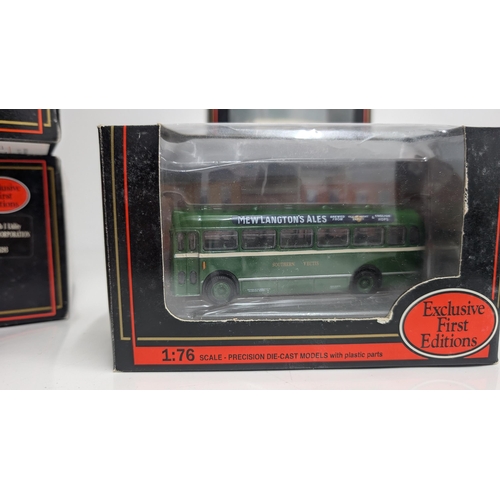 1031 - A Collection of 20 x Gilbow Exclusive First Edition Precision Die Cast Model Buses 1:76 Scale in Ori... 