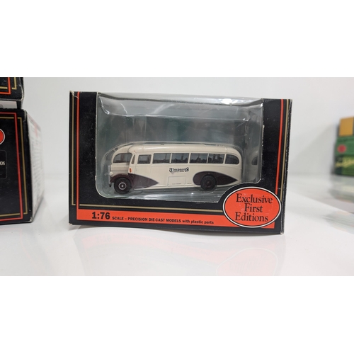 1031 - A Collection of 20 x Gilbow Exclusive First Edition Precision Die Cast Model Buses 1:76 Scale in Ori... 