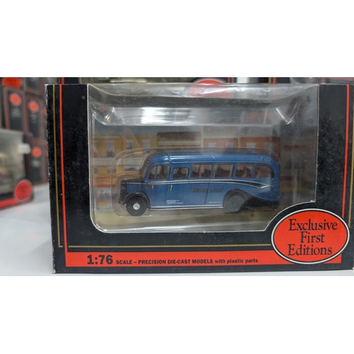 1032 - A Collection of 20 x Gilbow Exclusive First Edition Precision Die Cast Model Buses 1:76 Scale in Ori... 