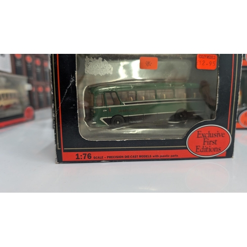 1032 - A Collection of 20 x Gilbow Exclusive First Edition Precision Die Cast Model Buses 1:76 Scale in Ori... 