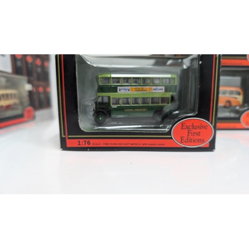 1032 - A Collection of 20 x Gilbow Exclusive First Edition Precision Die Cast Model Buses 1:76 Scale in Ori... 