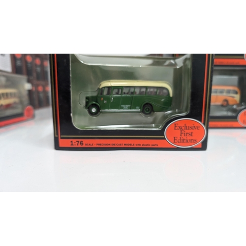 1032 - A Collection of 20 x Gilbow Exclusive First Edition Precision Die Cast Model Buses 1:76 Scale in Ori... 