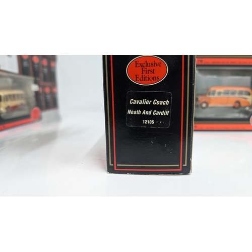 1032 - A Collection of 20 x Gilbow Exclusive First Edition Precision Die Cast Model Buses 1:76 Scale in Ori... 