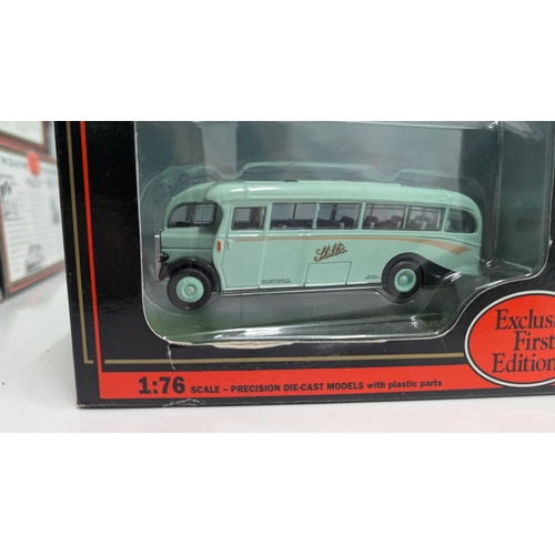 1032 - A Collection of 20 x Gilbow Exclusive First Edition Precision Die Cast Model Buses 1:76 Scale in Ori... 