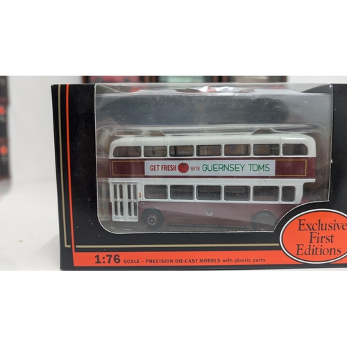 1032 - A Collection of 20 x Gilbow Exclusive First Edition Precision Die Cast Model Buses 1:76 Scale in Ori... 