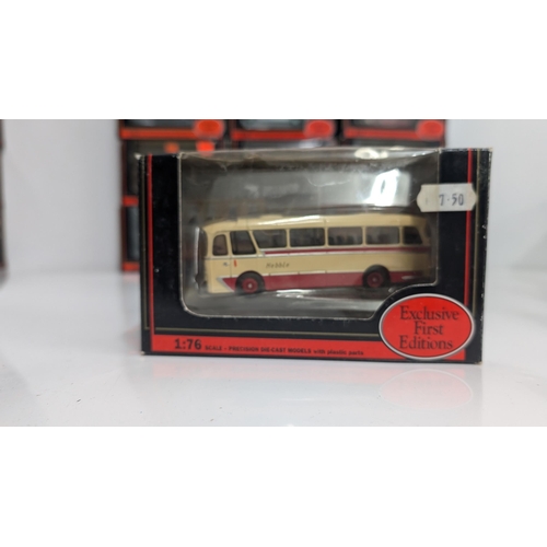 1032 - A Collection of 20 x Gilbow Exclusive First Edition Precision Die Cast Model Buses 1:76 Scale in Ori... 