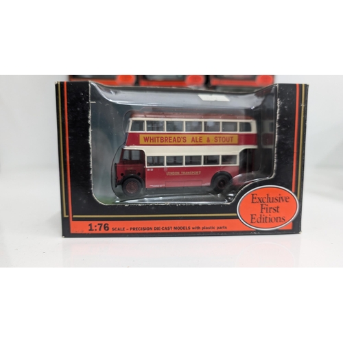 1032 - A Collection of 20 x Gilbow Exclusive First Edition Precision Die Cast Model Buses 1:76 Scale in Ori... 