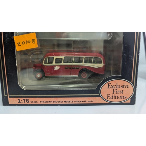 1033 - A Collection of 20 x Gilbow Exclusive First Edition Precision Die Cast Model Buses 1:76 Scale in Ori... 